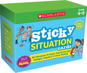 Scholastic News Sticky Situation Cards: Grades 4-6 (180 Discussion Prompts That Encourage Dialogue, Debate & Critical Thinking) by Scholastic Teaching Resources, 9781338751758