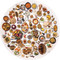 The 100 Most Jewish Foods: 500-Piece Circular Puzzle by Tablet, 9781648290756