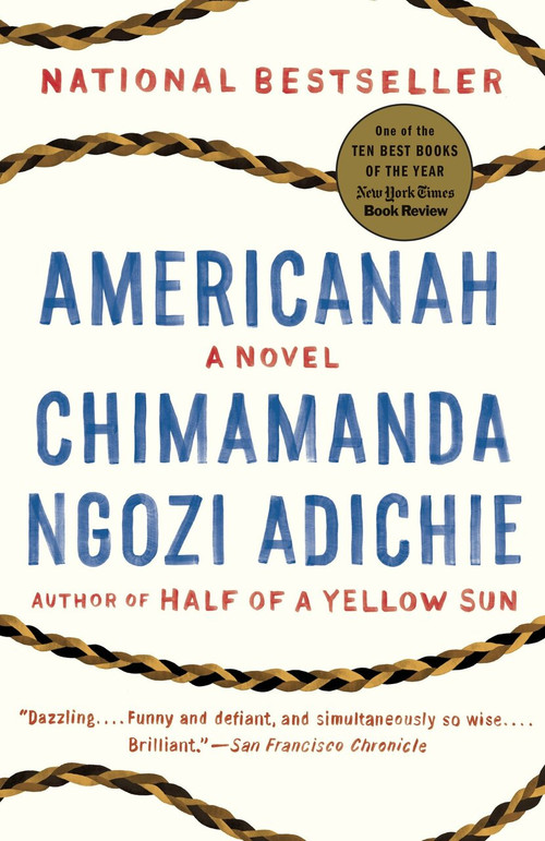 Americanah by Chimamanda Ngozi Adichie, 9780307455925
