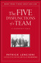 The Five Dysfunctions of a Team (A Leadership Fable) by Patrick M. Lencioni, 9780787960759