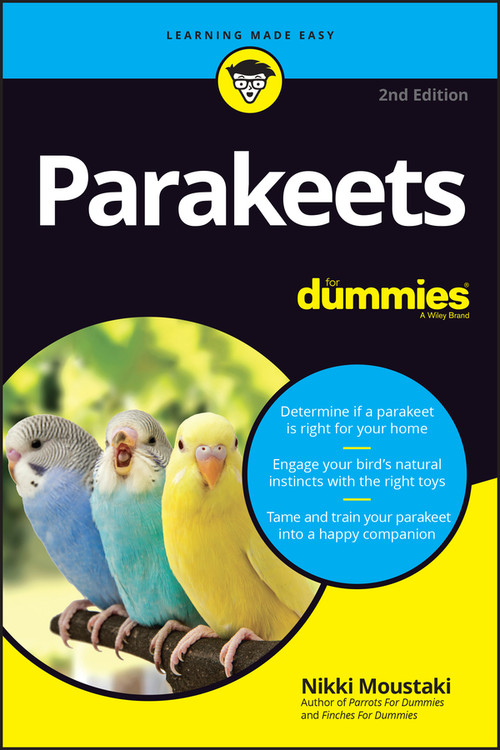 Parakeets For Dummies by Nikki Moustaki, 9781119755241