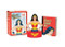 Wonder Woman Talking Figure and Illustrated Book (Miniature Edition) by Running Press, 9780762456949