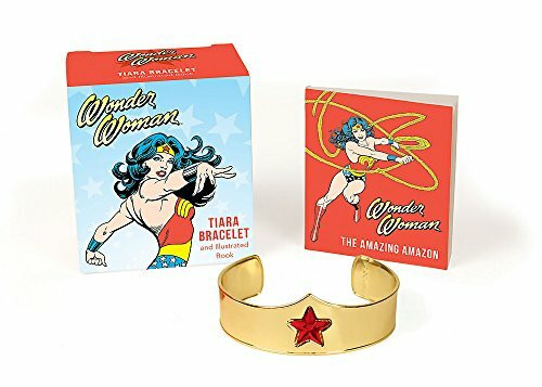 Wonder Woman Tiara Bracelet and Illustrated Book (Miniature Edition) by Matthew K. Manning, 9780762458639