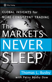 The Markets Never Sleep (Global Insights for More Consistent Trading) by Thomas L. Busby, Patsy Busby Dow, 9780470049464
