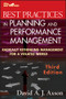 Best Practices in Planning and Performance Management (Radically Rethinking Management for a Volatile World) by David A. J. Axson, 9780470539798