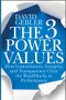 The 3 Power Values (How Commitment, Integrity, and Transparency Clear the Roadblocks to Performance) by David Gebler, 9781118101322