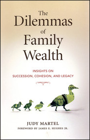 The Dilemmas of Family Wealth (Insights on Succession, Cohesion, and Legacy) by Judy Martel, James E. Hughes, Jr., 9781576601907