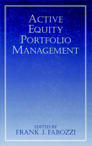 Active Equity Portfolio Management by Frank J. Fabozzi, 9781883249304