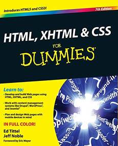 HTML, XHTML and CSS For Dummies by Ed Tittel, Jeff Noble, 9780470916599