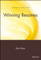 Winning Resumes by Robin Ryan, 9780471263654