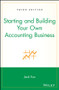 Starting and Building Your Own Accounting Business by Jack Fox, 9780471351603