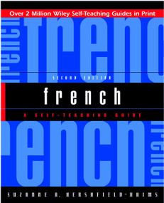French (A Self-Teaching Guide) by Suzanne A. Hershfield-Haims, 9780471369585