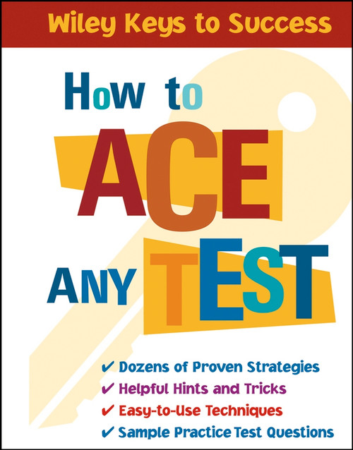 How to Ace Any Test by Book Builders, Beverly Chin, 9780471431565