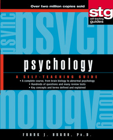 Psychology (A Self-Teaching Guide) by Frank J. Bruno, 9780471443957