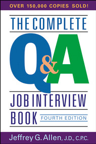 The Complete Q&A Job Interview Book by Jeffrey G. Allen, 9780471651253