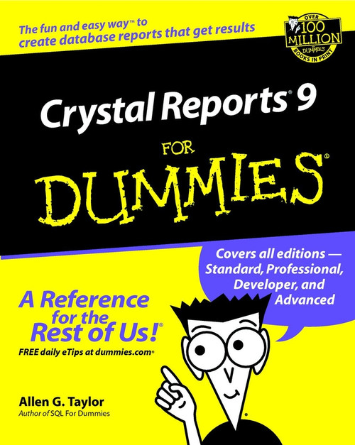 Crystal Reports 9 For Dummies by Allen G. Taylor, 9780764516412