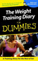 Weight Training Diary For Dummies by Allen St. John, 9780764553363