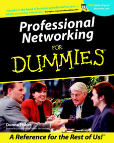 Professional Networking For Dummies by Donna Fisher, 9780764553462