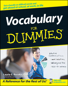 Vocabulary For Dummies by Laurie E. Rozakis, 9780764553936