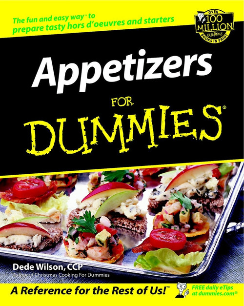 Appetizers For Dummies by Dede Wilson, 9780764554391