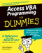 Access VBA Programming For Dummies by Alan Simpson, 9780764574115