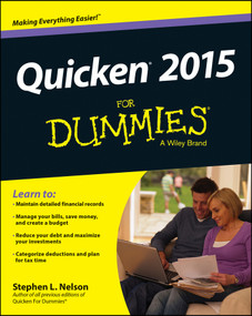 Quicken 2015 For Dummies by Stephen L. Nelson, 9781118920138
