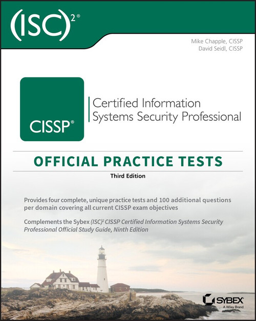 (ISC)2 CISSP Certified Information Systems Security Professional Official Practice Tests by Mike Chapple, David Seidl, 9781119787631