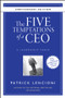 The Five Temptations of a CEO (A Leadership Fable) by Patrick M. Lencioni, 9780470267585