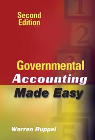 Governmental Accounting Made Easy by Warren Ruppel, 9780470411506