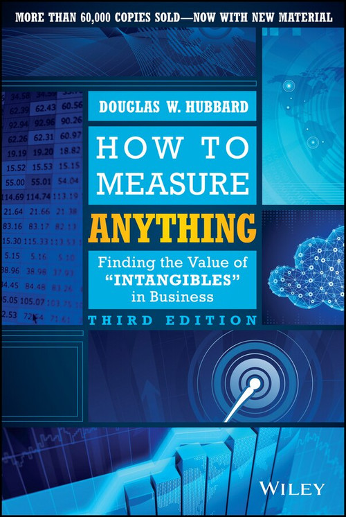 How to Measure Anything (Finding the Value of Intangibles in Business) by Douglas W. Hubbard, 9781118539279