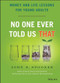 No One Ever Told Us That (Money and Life Lessons for Young Adults) by John D. Spooner, 9781118992234