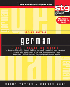 German (A Self-Teaching Guide) by Heimy Taylor, Werner Haas, 9780470165515