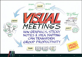 Visual Meetings (How Graphics, Sticky Notes and Idea Mapping Can Transform Group Productivity) by David Sibbet, 9780470601785