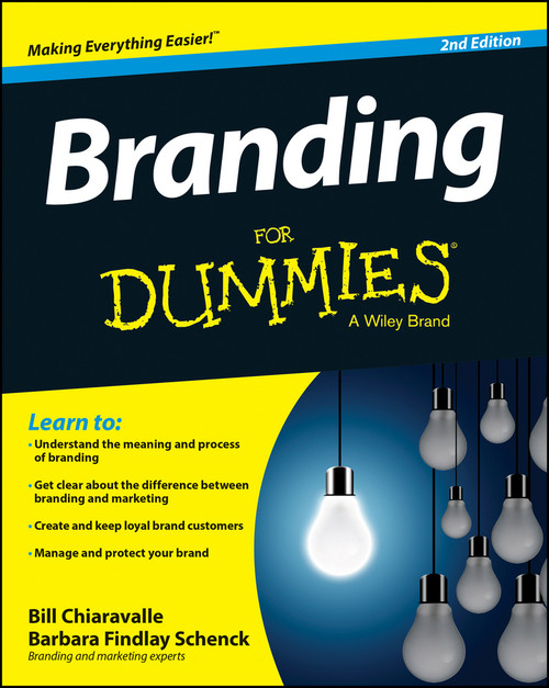 Branding For Dummies by Bill Chiaravalle, Barbara Findlay Schenck, 9781118958087