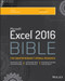 Excel 2016 Bible by John Walkenbach, 9781119067511