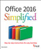 Office 2016 Simplified by Elaine Marmel, 9781119074748