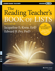 The Reading Teacher's Book of Lists by Jacqueline E. Kress, Edward B. Fry, 9781119081050