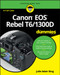 Canon EOS Rebel T6/1300D For Dummies by Julie Adair King, 9781119295648