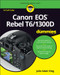 Canon EOS Rebel T6/1300D For Dummies by Julie Adair King, 9781119295648
