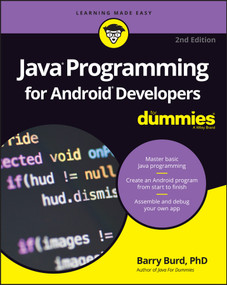 Java Programming for Android Developers For Dummies by Barry Burd, 9781119301080