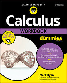 Calculus Workbook For Dummies with Online Practice by Mark Ryan, 9781119357483