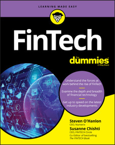 FinTech For Dummies by Steven O'Hanlon, Susanne Chishti, Brendan Bradley, James Jockle, Dawn Patrick, 9781119427261