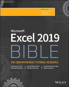 Excel 2019 Bible by Michael Alexander, Richard Kusleika, John Walkenbach, 9781119514787