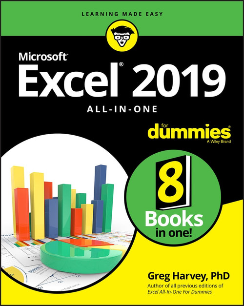 Excel 2019 All-in-One For Dummies by Greg Harvey, 9781119517948