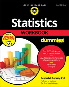 Statistics Workbook For Dummies with Online Practice by Deborah J. Rumsey, 9781119547518
