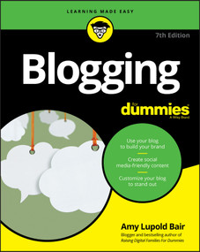 Blogging For Dummies by Amy Lupold Bair, 9781119588054