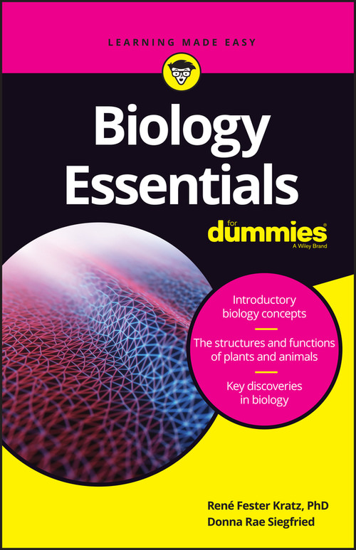 Biology Essentials For Dummies by Rene Fester Kratz, Donna Rae Siegfried, 9781119589587