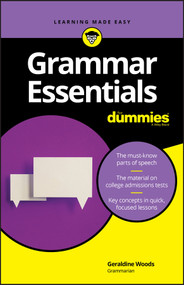 Grammar Essentials For Dummies by Geraldine Woods, 9781119589617