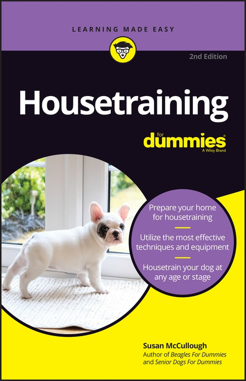 Housetraining For Dummies by Susan McCullough, 9781119610298