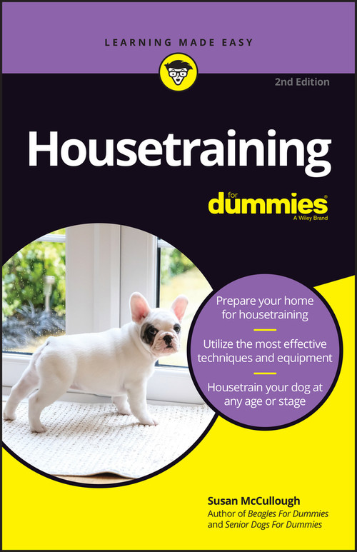 Housetraining For Dummies by Susan McCullough, 9781119610298